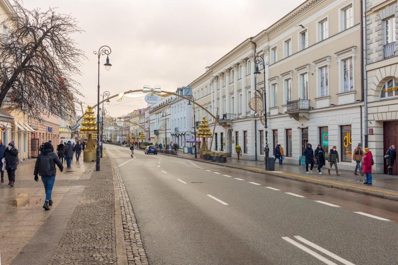Aparthotel Esencja Warszawy Nowy Swiat Warschau Buitenkant foto